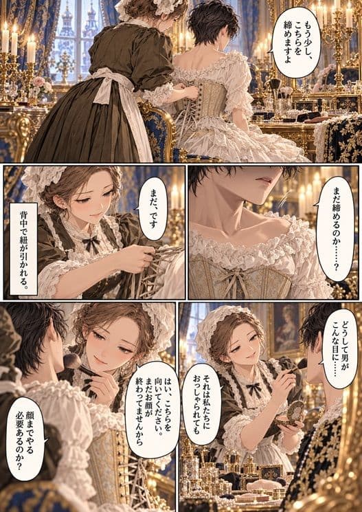 カーテシー・クラブ  女帝陛下の逆転舞踏会 サンプル3
