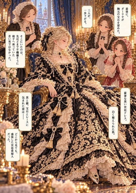 カーテシー・クラブ  女帝陛下の逆転舞踏会 サンプル5
