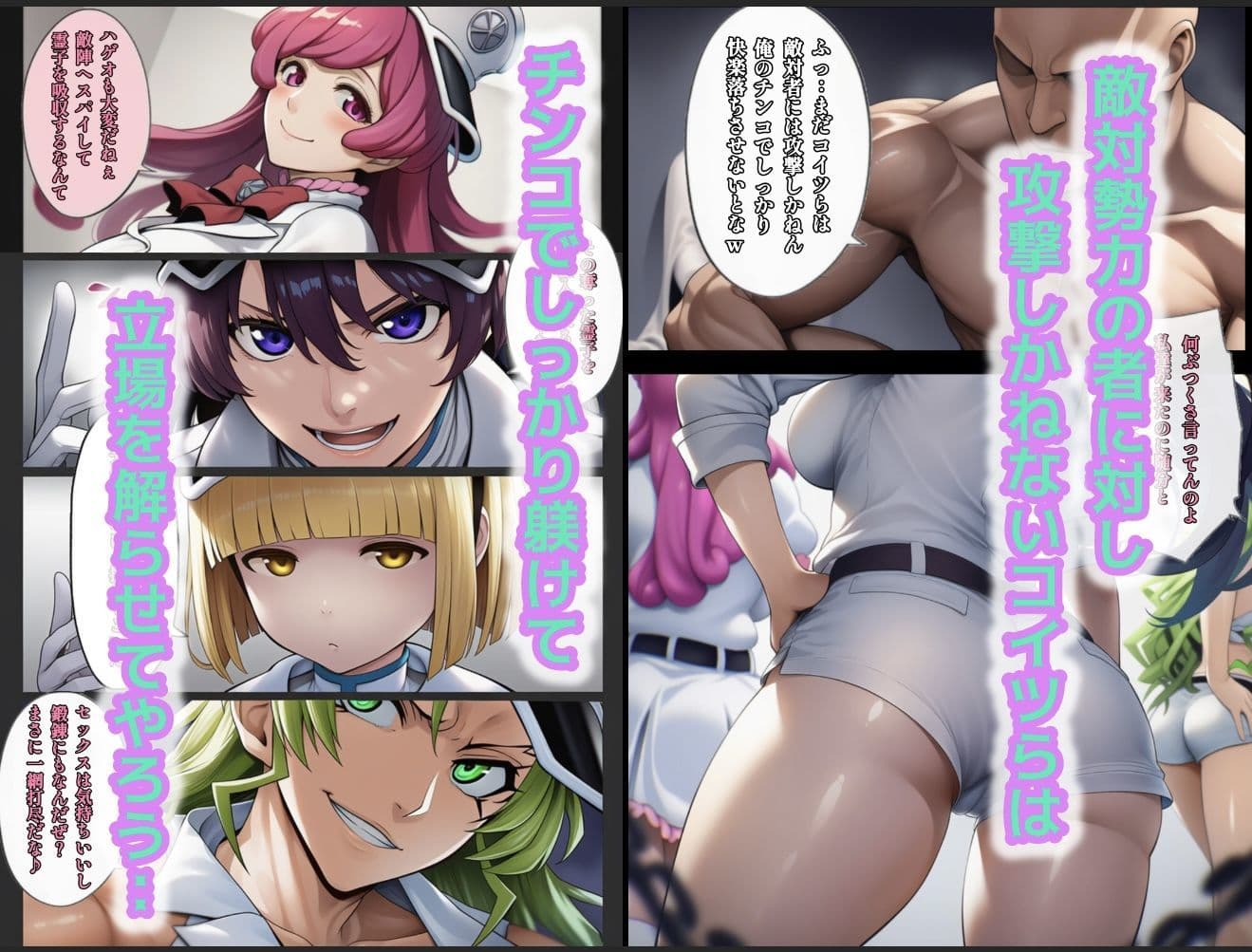 もしも藍◯の思考がドエロ中年オヤジだったら最終話単品版 サンプル4