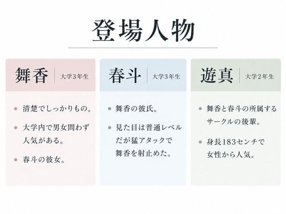 彼女を寝取らせ話を聞いてください サンプル1