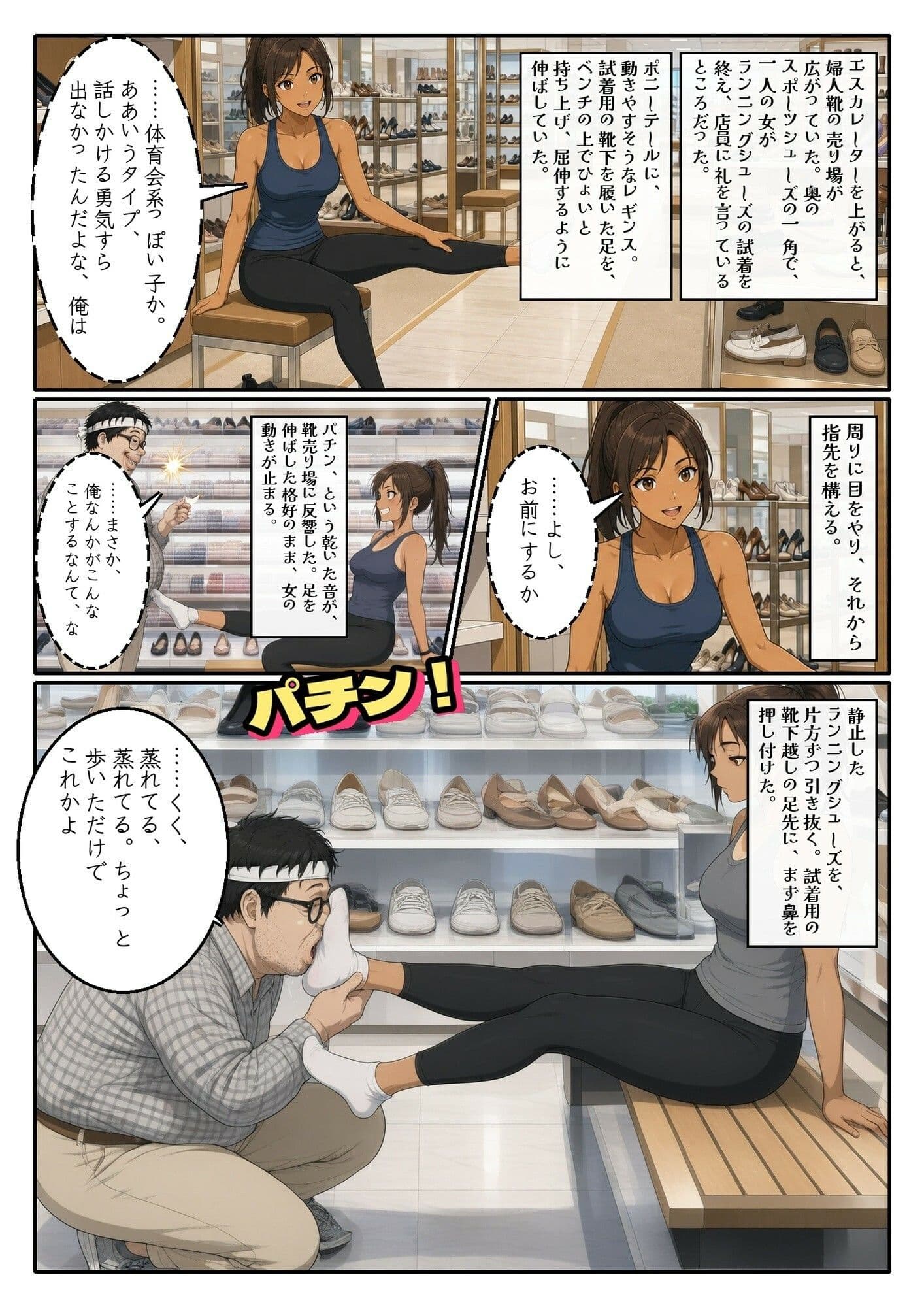 時が止まれば、女の匂いは僕のもの〜童貞、時を止める。嗅ぎ責めに堕ちた地下アイドル【デパート編】〜 デジタルコミック版 サンプル6