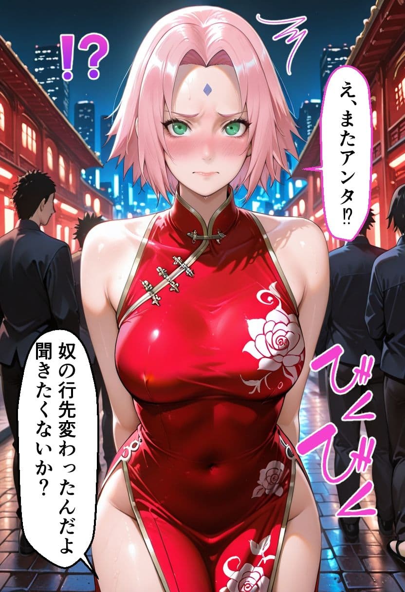 ヒロインとコスプレエッチ NARUT◯  春野サ◯ラ編 サンプル6