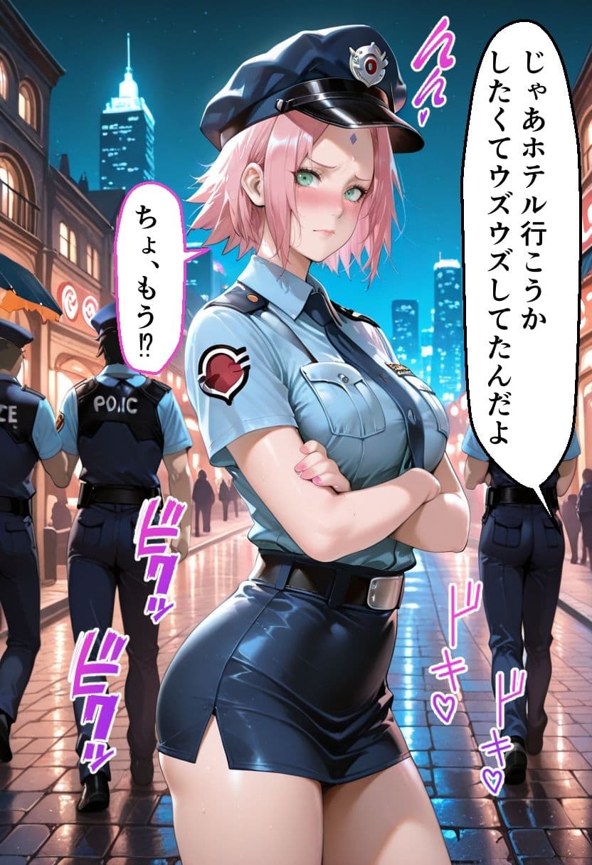 ヒロインとコスプレエッチ NARUT◯  春野サ◯ラ編 サンプル8