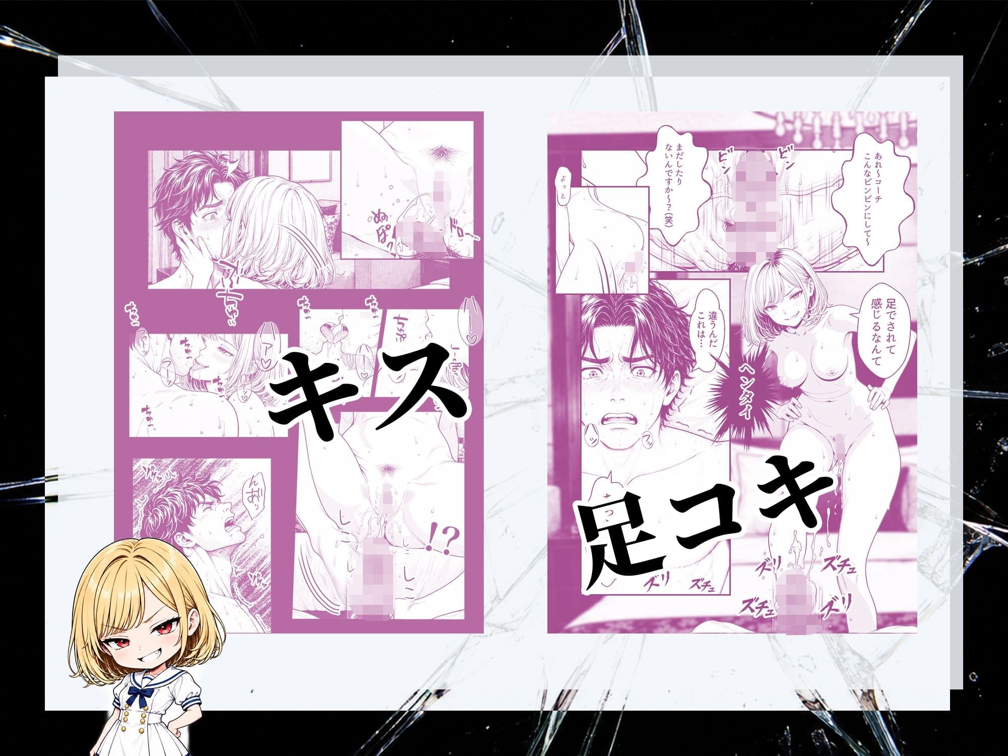 フェラゲーム 『陥没』シリーズ第二弾 毒島麗華編 サンプル8