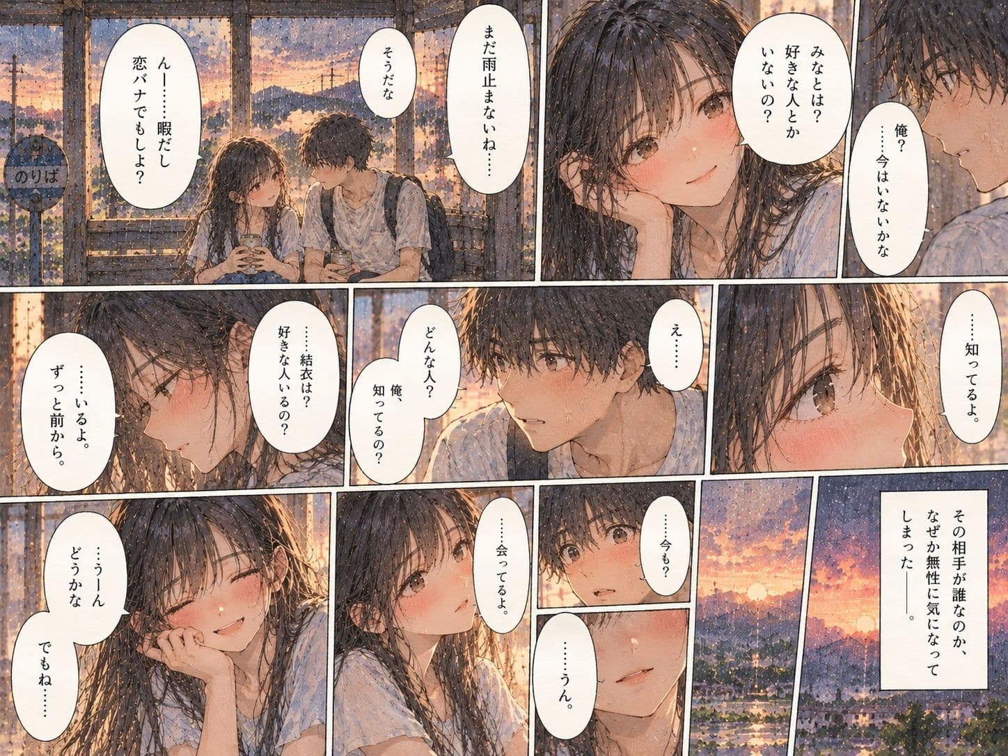 雨宿り、幼なじみが女になった。〜濡れた彼女と二人きりになった夏の夕暮れ〜 サンプル4