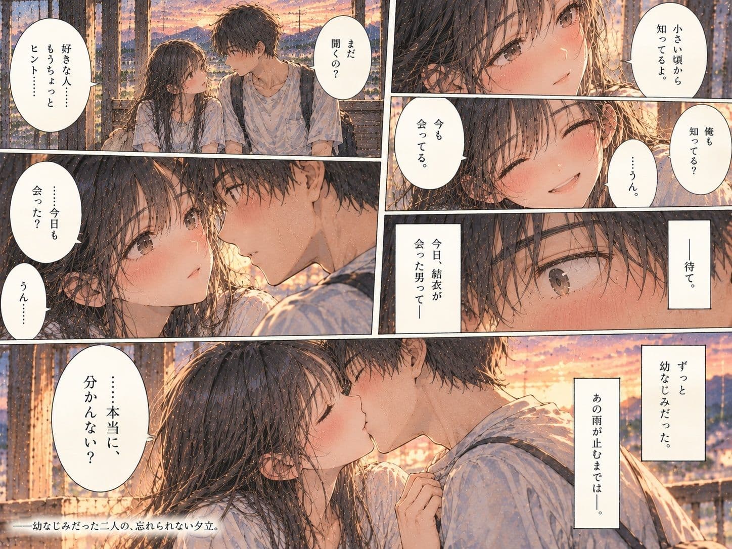 雨宿り、幼なじみが女になった。〜濡れた彼女と二人きりになった夏の夕暮れ〜 サンプル6