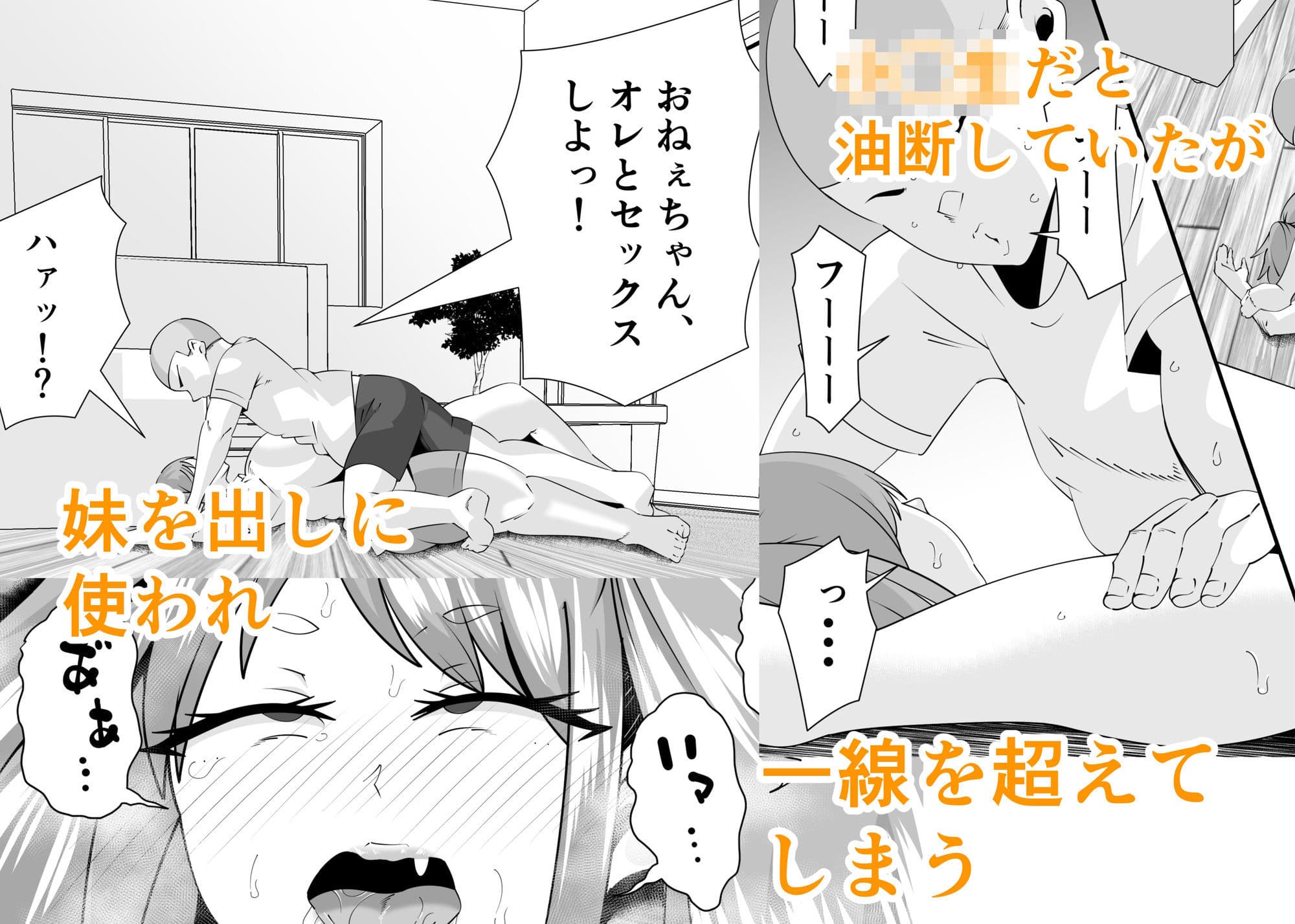 エロ○キに壊されたお姉ちゃん サンプル2