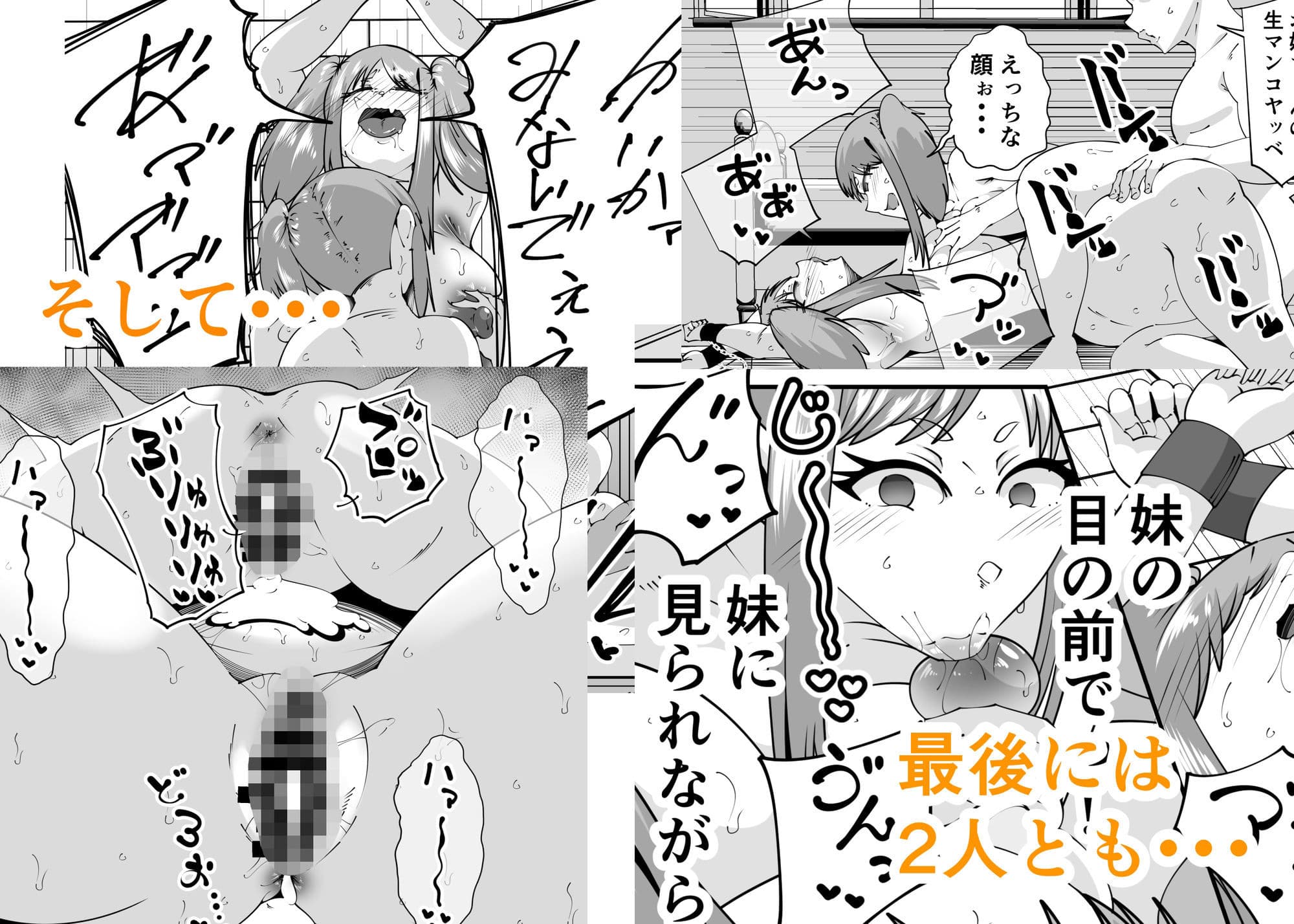 エロ○キに壊されたお姉ちゃん サンプル5