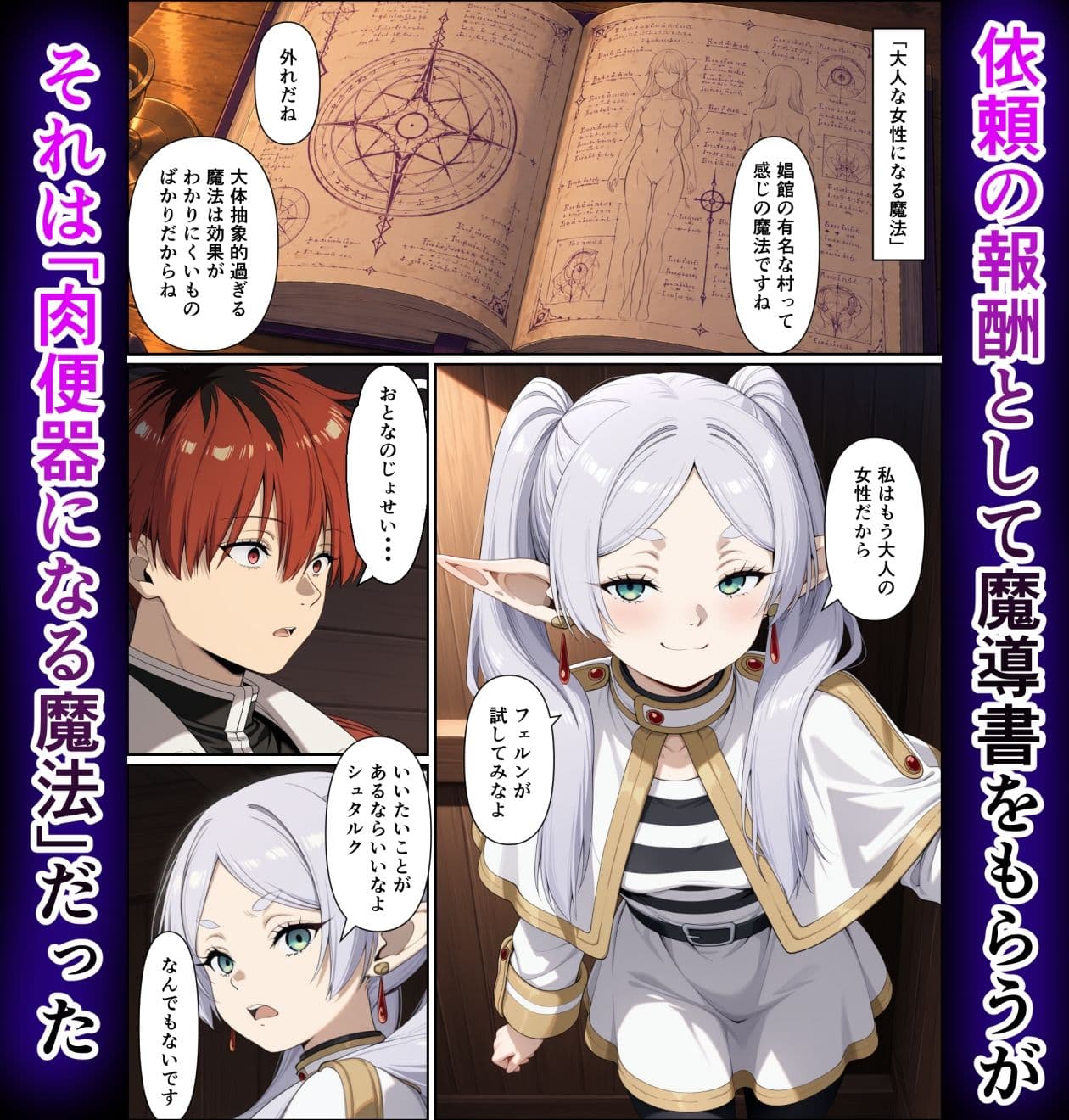 肉便器になる魔法 〜フェルン完堕ち〜 サンプル2