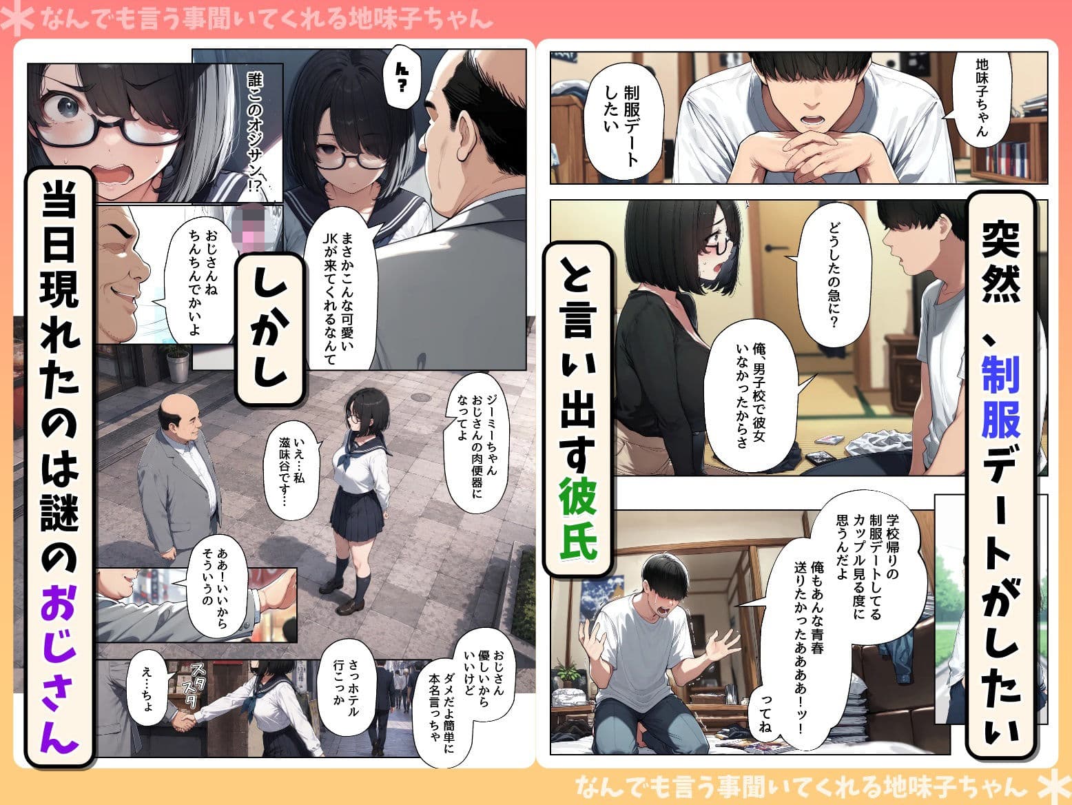 なんでも言う事聞いてくれる地味子ちゃん サンプル6