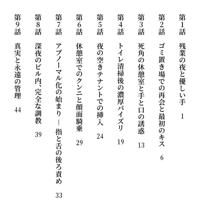 僕は熟女管理人に徹底的に「管理」される サンプル1