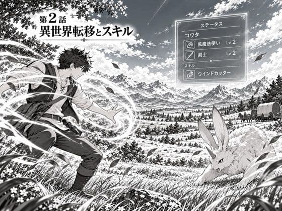 【第2話】社畜だけど転移先の異世界で【ジョブ設定スキル】を駆使して世界滅亡の危機に立ち向かう  〜【最強ハーレム】を築くまで、俺は止まらねぇからよぉ！〜