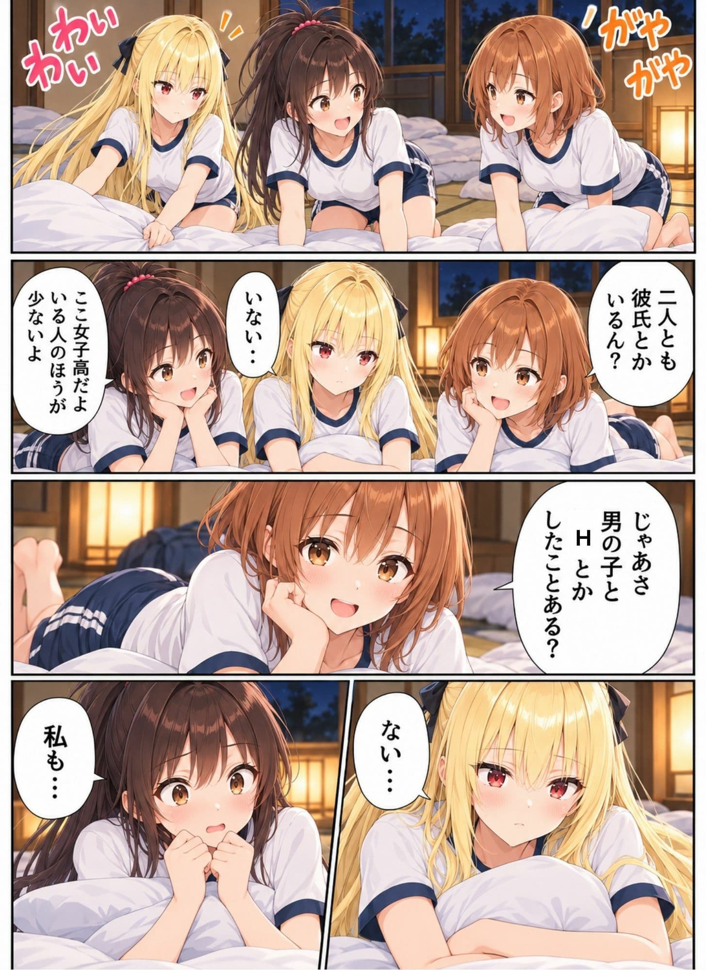 ときめきハーレム学園へようこそ18 サンプル1