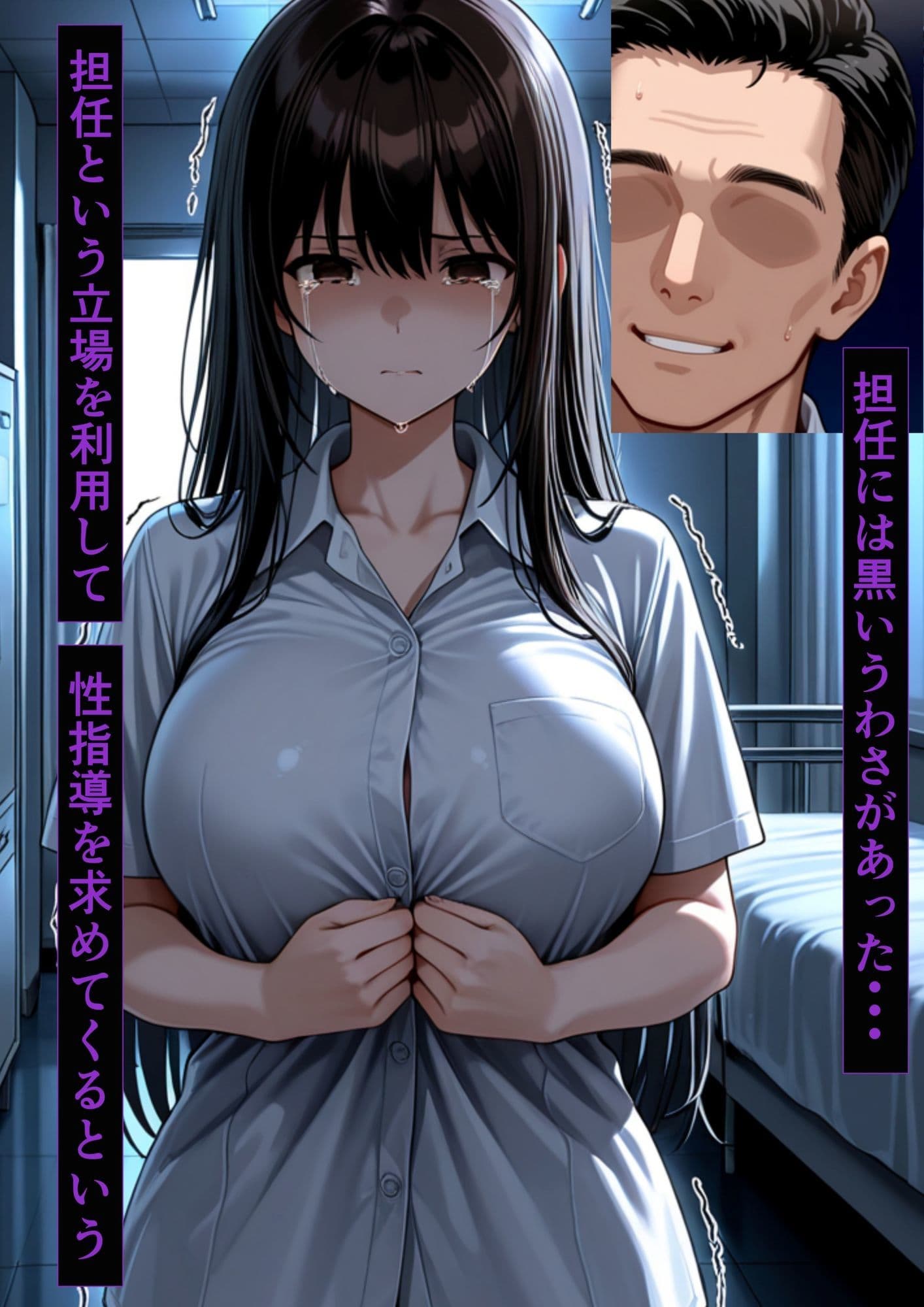 メス堕ち巨乳女子校生学級委員 サンプル2