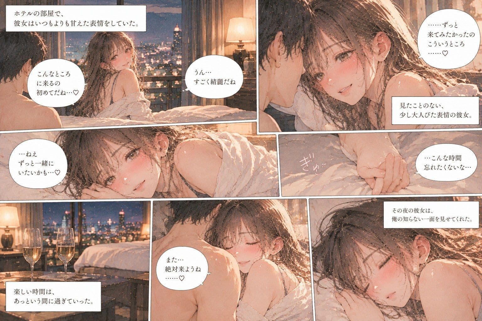 彼女の裏アカウントを見つけたら、知らない男との旅行写真が投稿されていた。 サンプル5