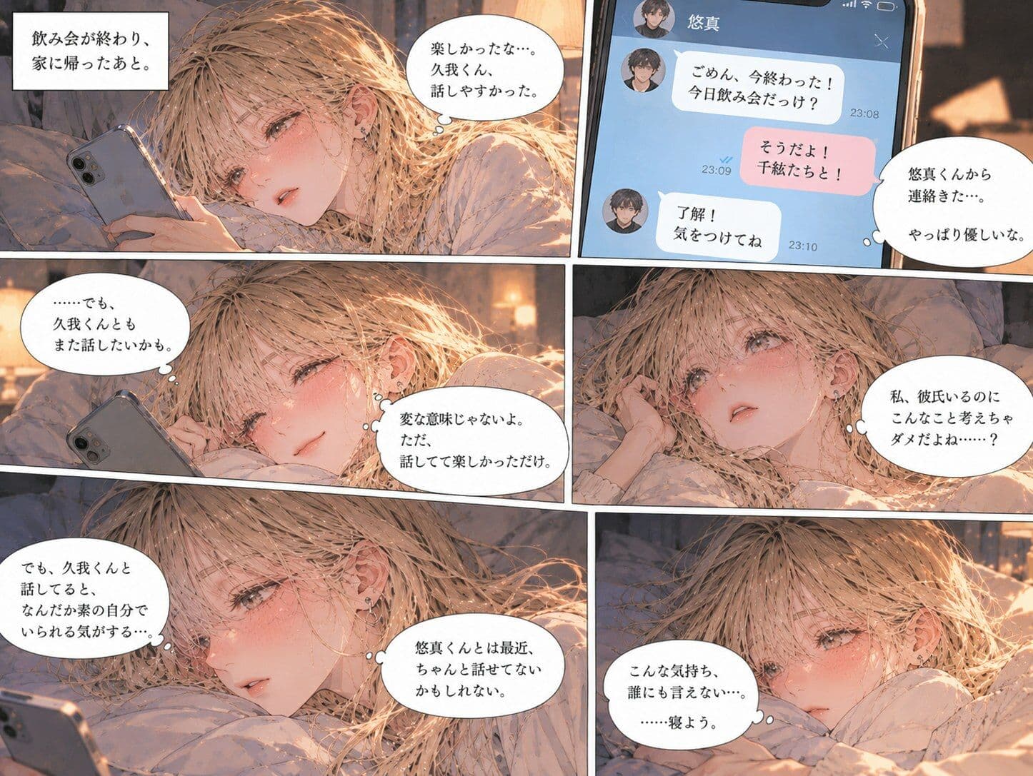 彼氏一筋だった金髪美女を、大学の飲み会で出会った男が寝取りに成功した。〜悶絶クンニ〜 サンプル5
