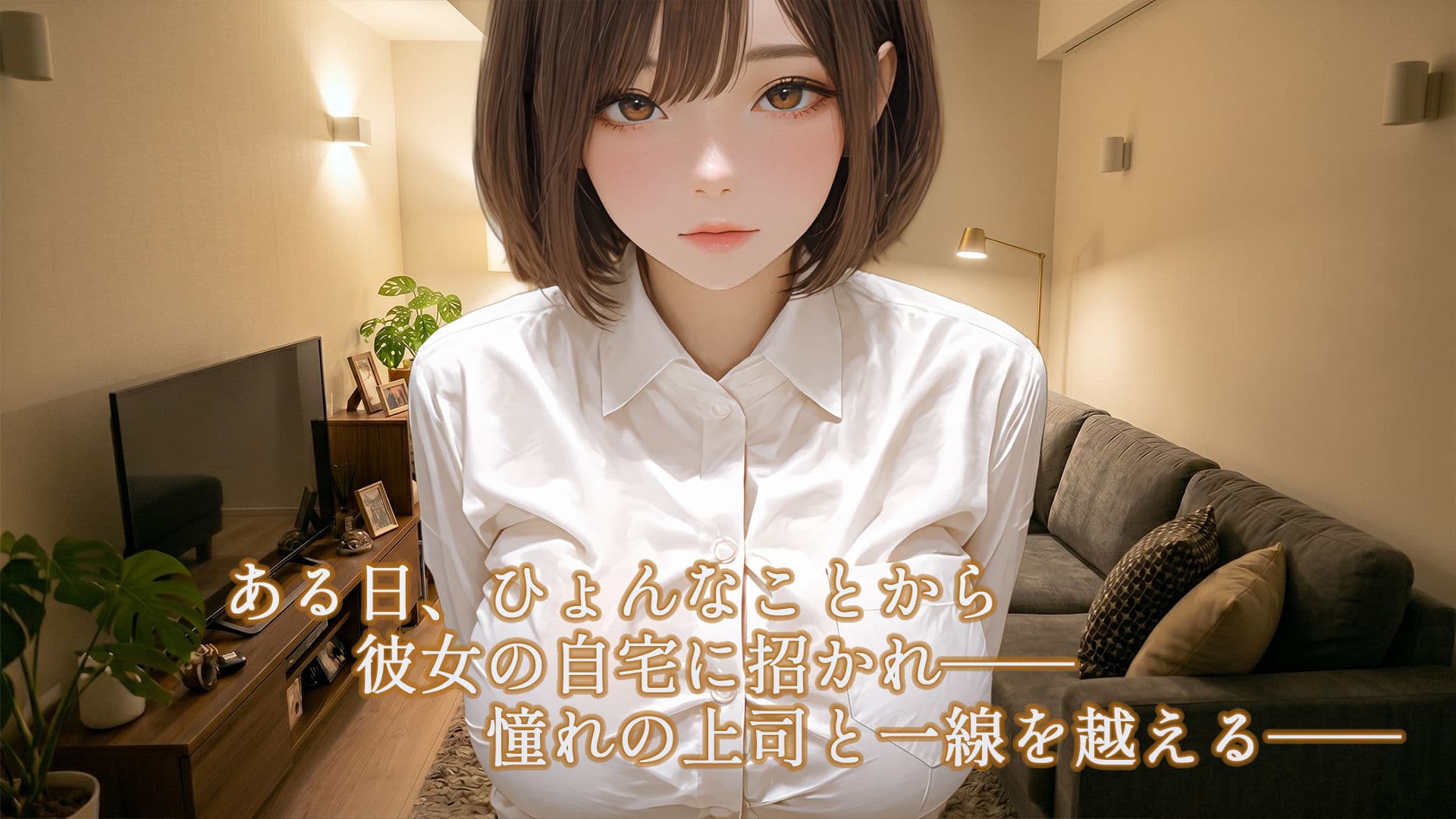 今日、憧れの人妻上司をNTRます サンプル4