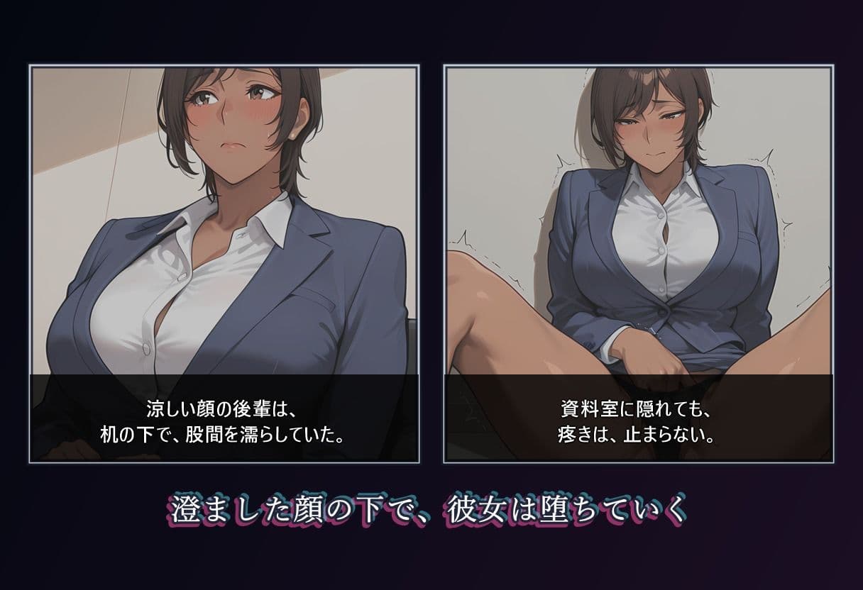 堕落のオフィス Vol.2 後輩編 サンプル4