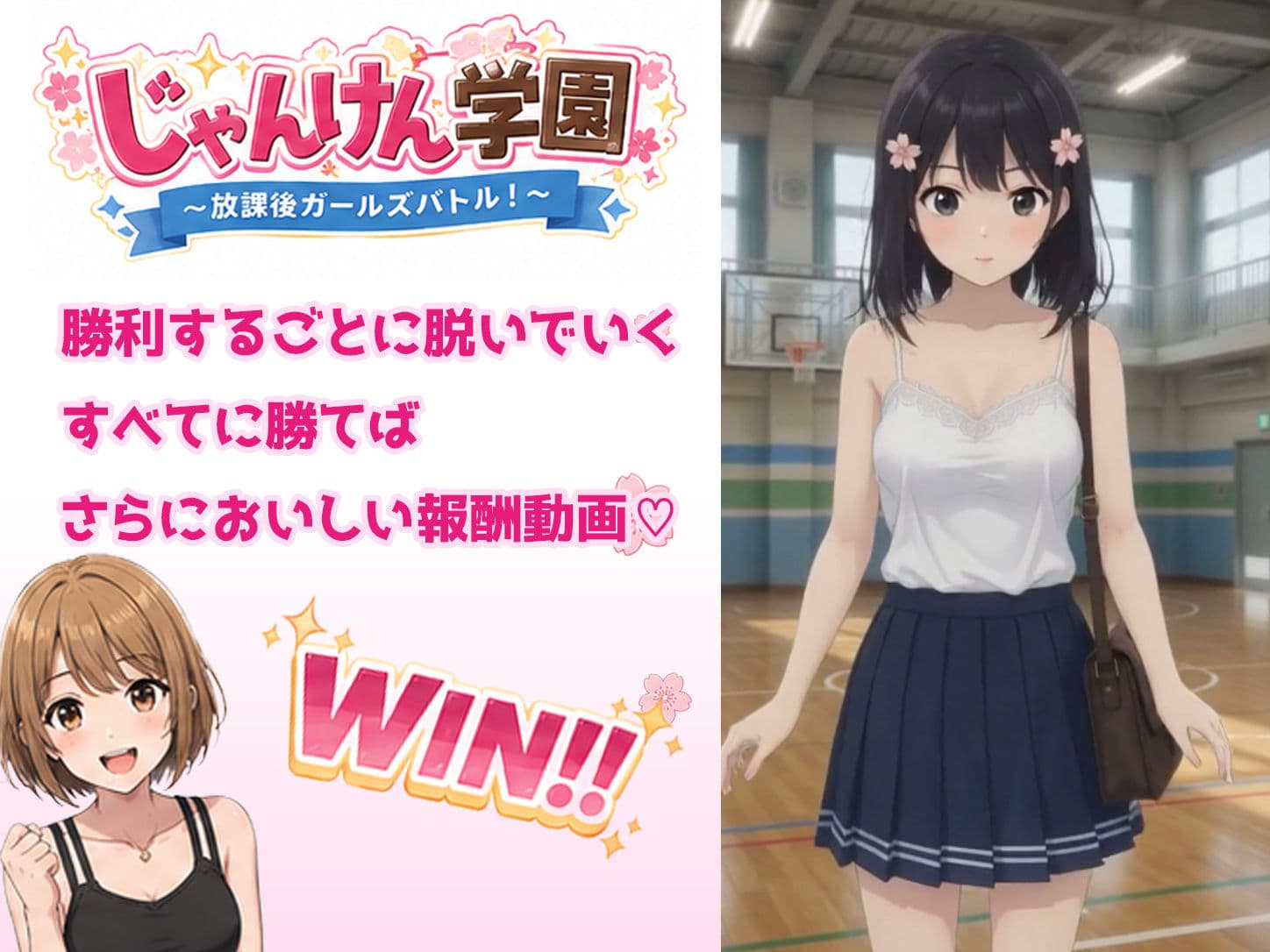 じゃんけん学園 〜放課後ガールズバトル！〜 サンプル2
