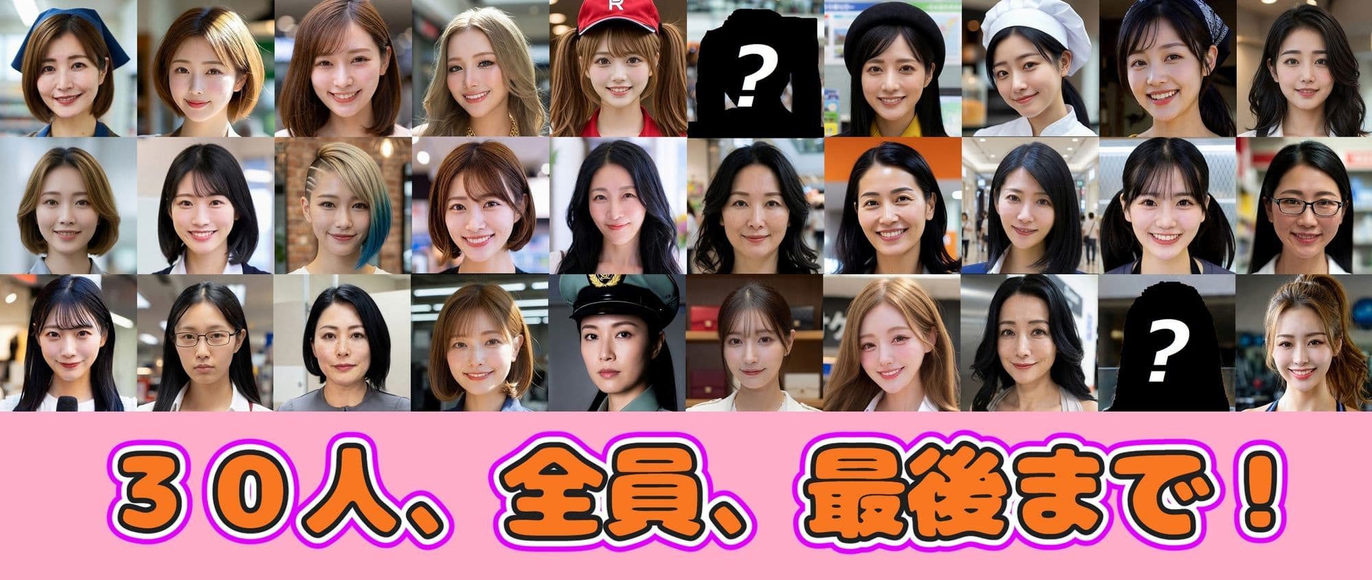 30人の美女を魅了せよ！ ショッピングモール編 〜私たち全員しゃぶりますっ、本番しますっ〜 サンプル10
