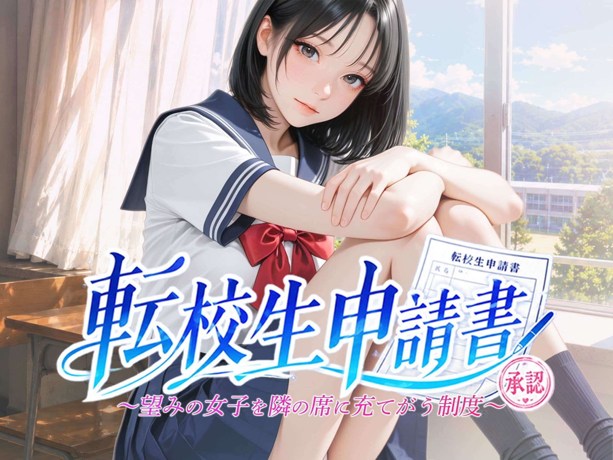 転校生申請書 〜望みの女子を隣の席に充てがう制度〜 サンプル1