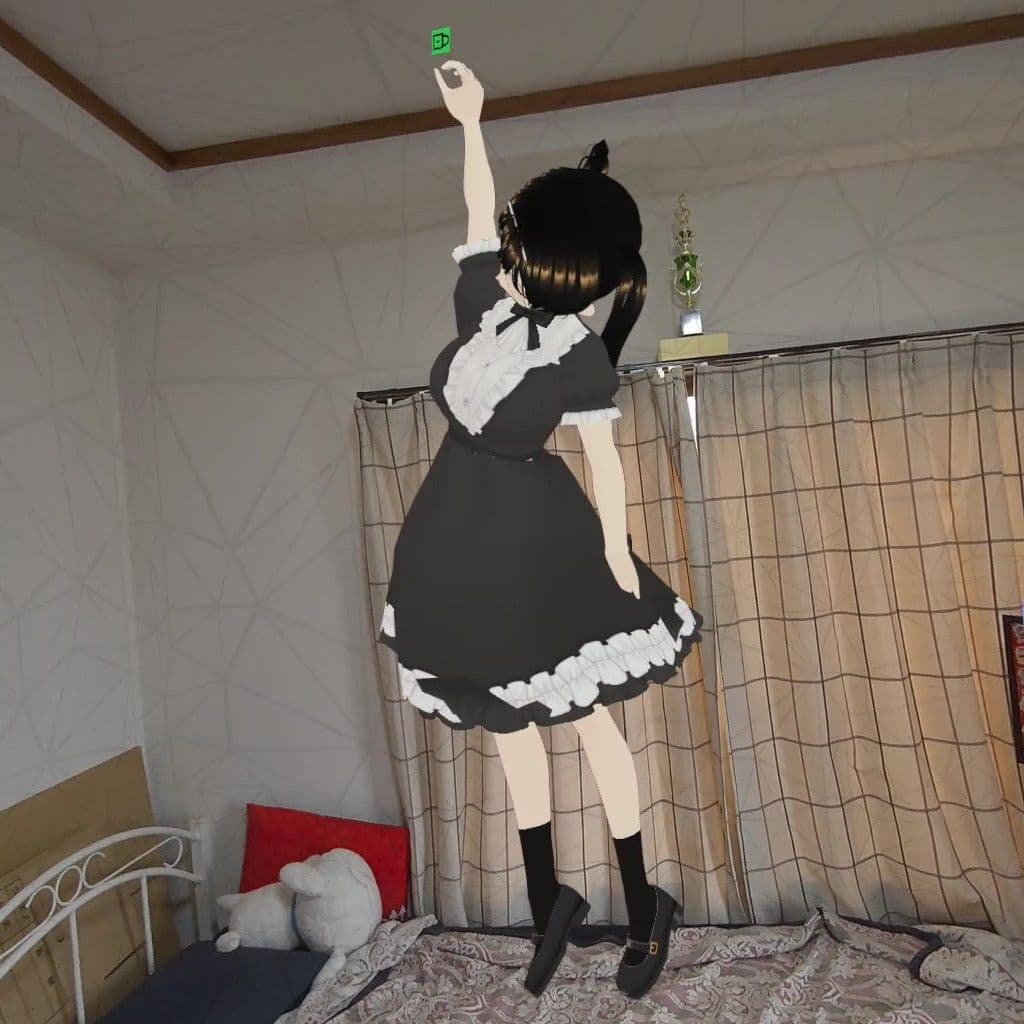 「VRMといっしょ」追加コンテンツ - VRoid Hub連携機能 サンプル3