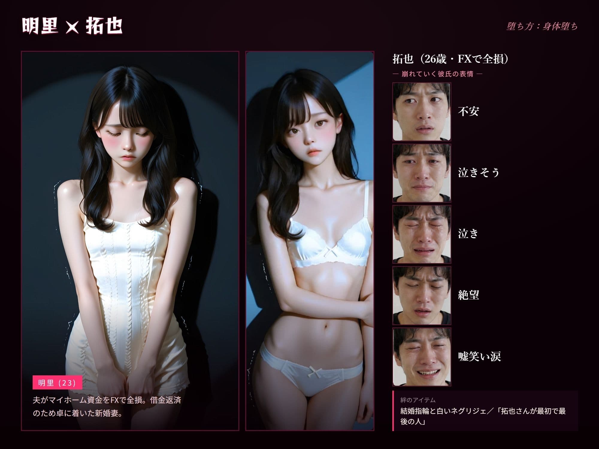 ネトリ野球拳 〜借金妻たちの闇ゲーム〜  勝てば借金チャラ。負ければ――中出し。 サンプル5