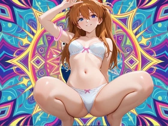 NTR アスカラング〇〇似の人妻。