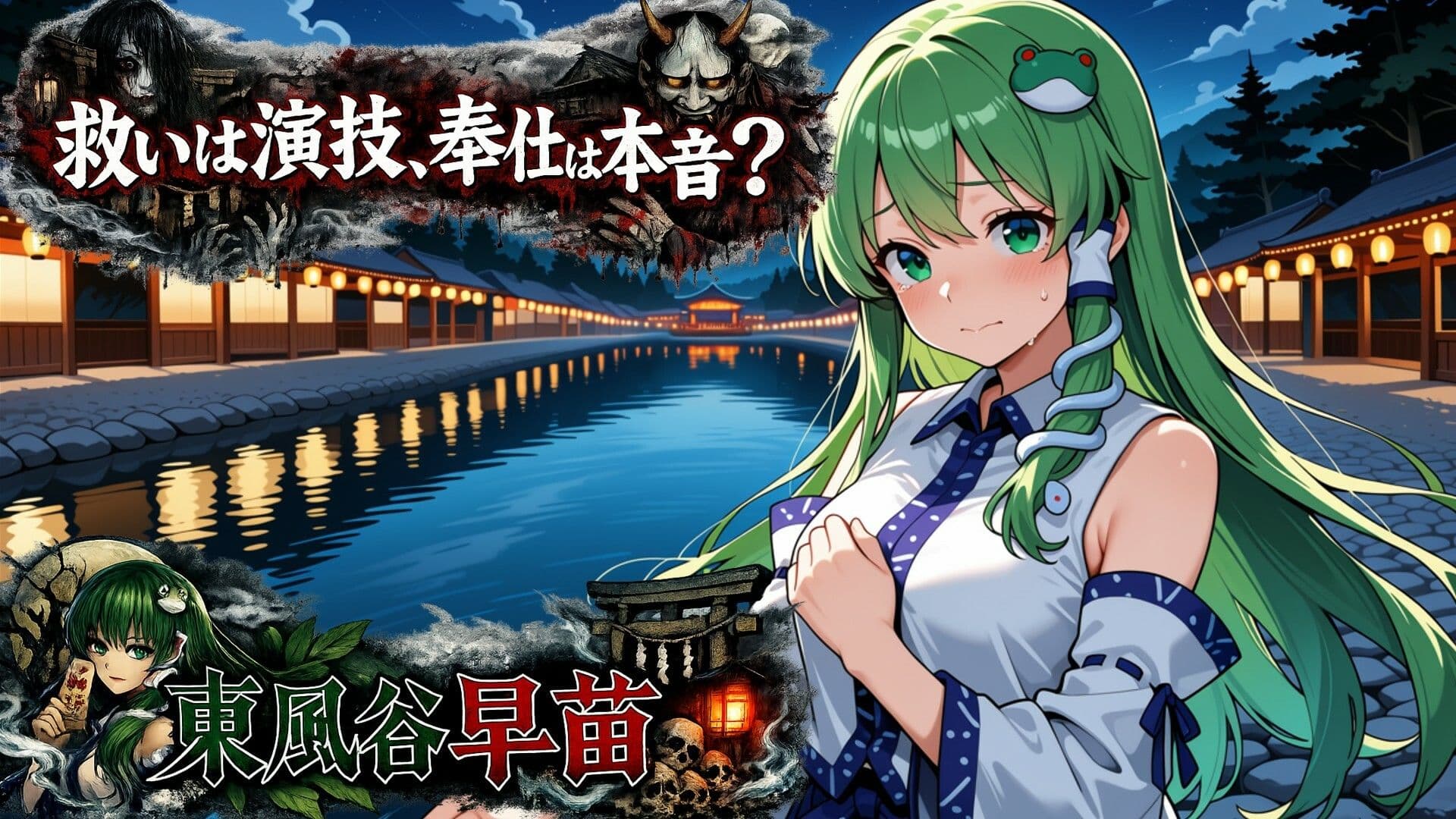 【民族怪異ADV】因習の村- 風祭早苗は十日間、客人をほうしする サンプル3