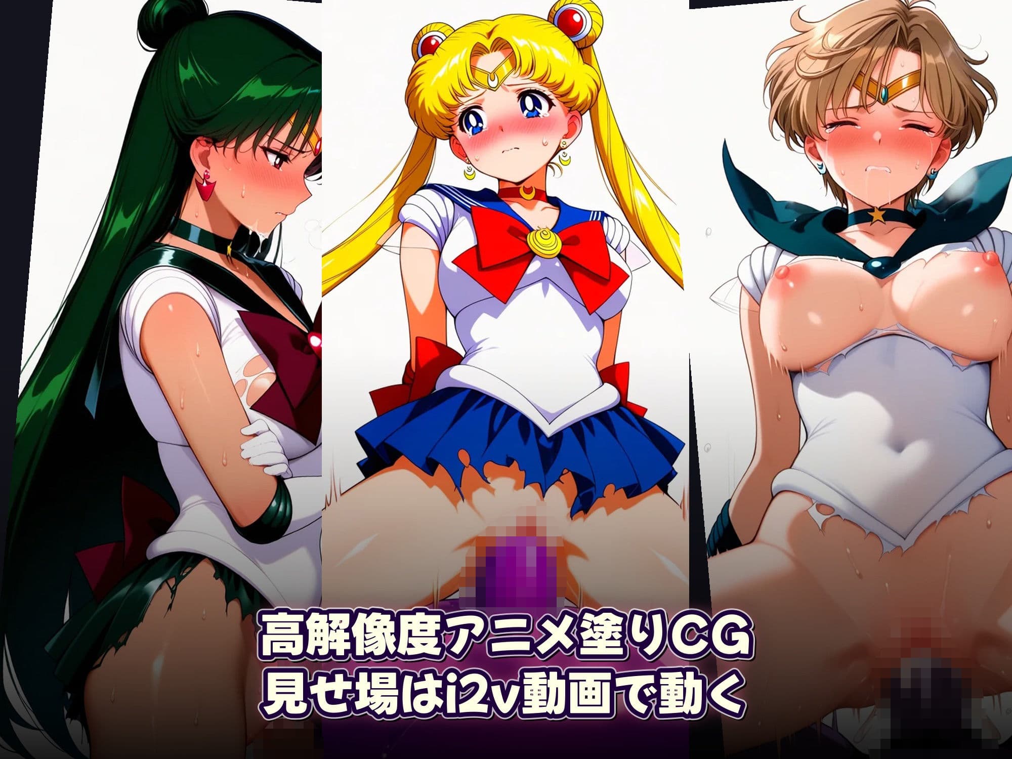 セーラーヒロインサバイバー 〜避けきれなければ、犯●れる〜 サンプル9