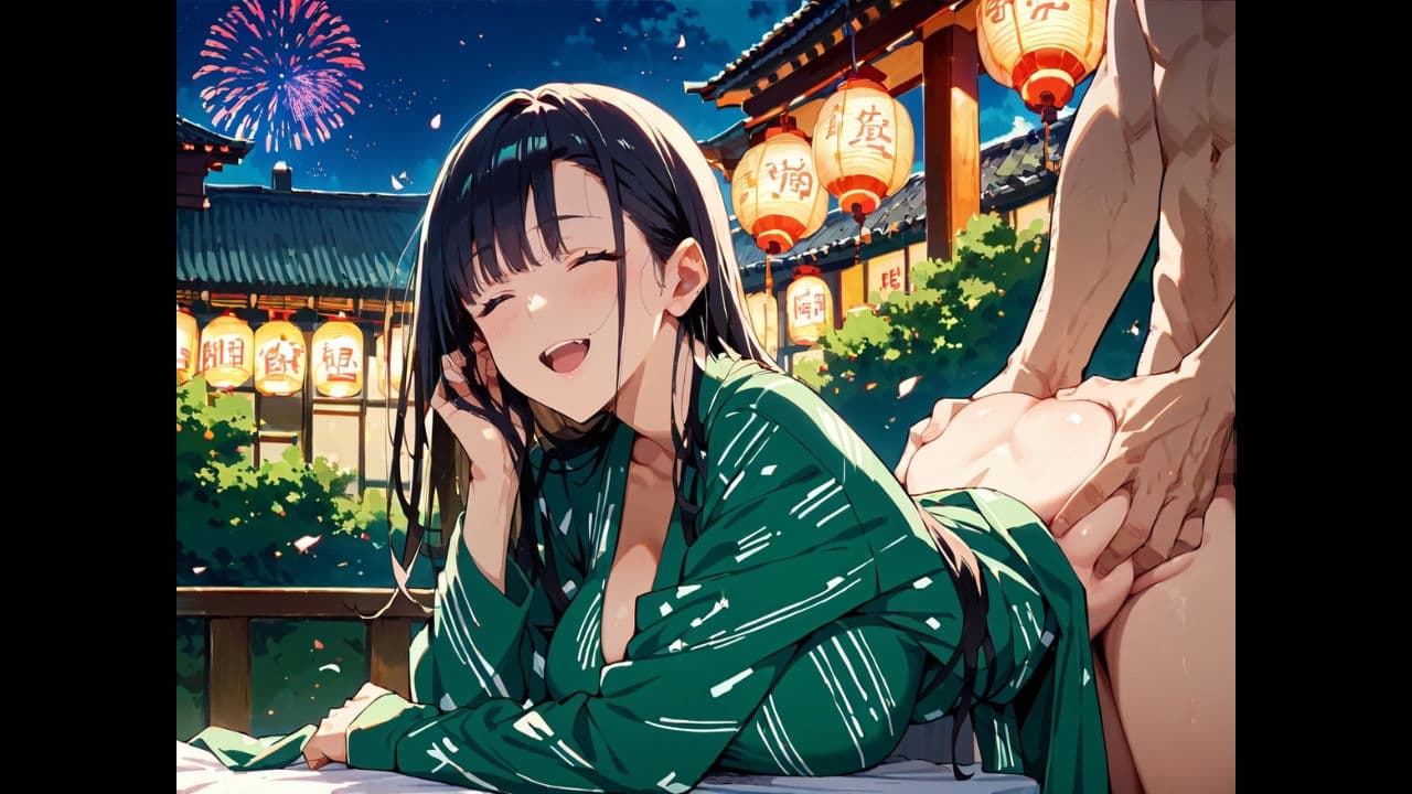 HANABI.〜爆乳着物おねえさん〜 サンプル10