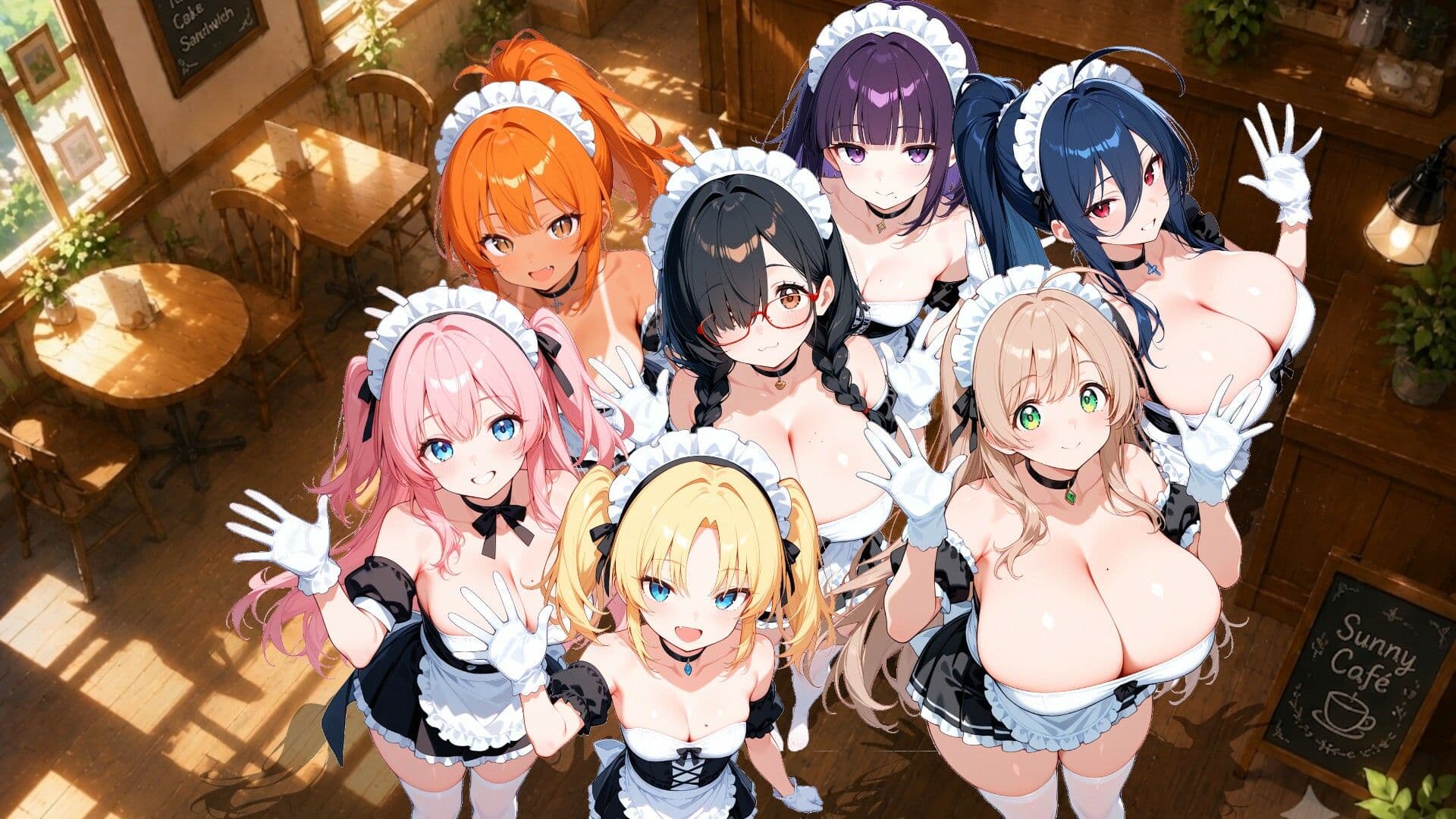 【メイドコスチューム編】うきうきブロック崩し桃色パラダイスVol1 サンプル6