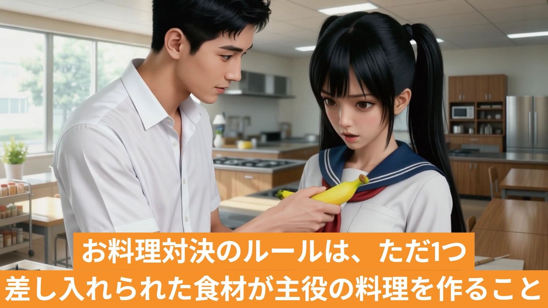 裸にエプロン 学園対抗変態お料理対決 サンプル1
