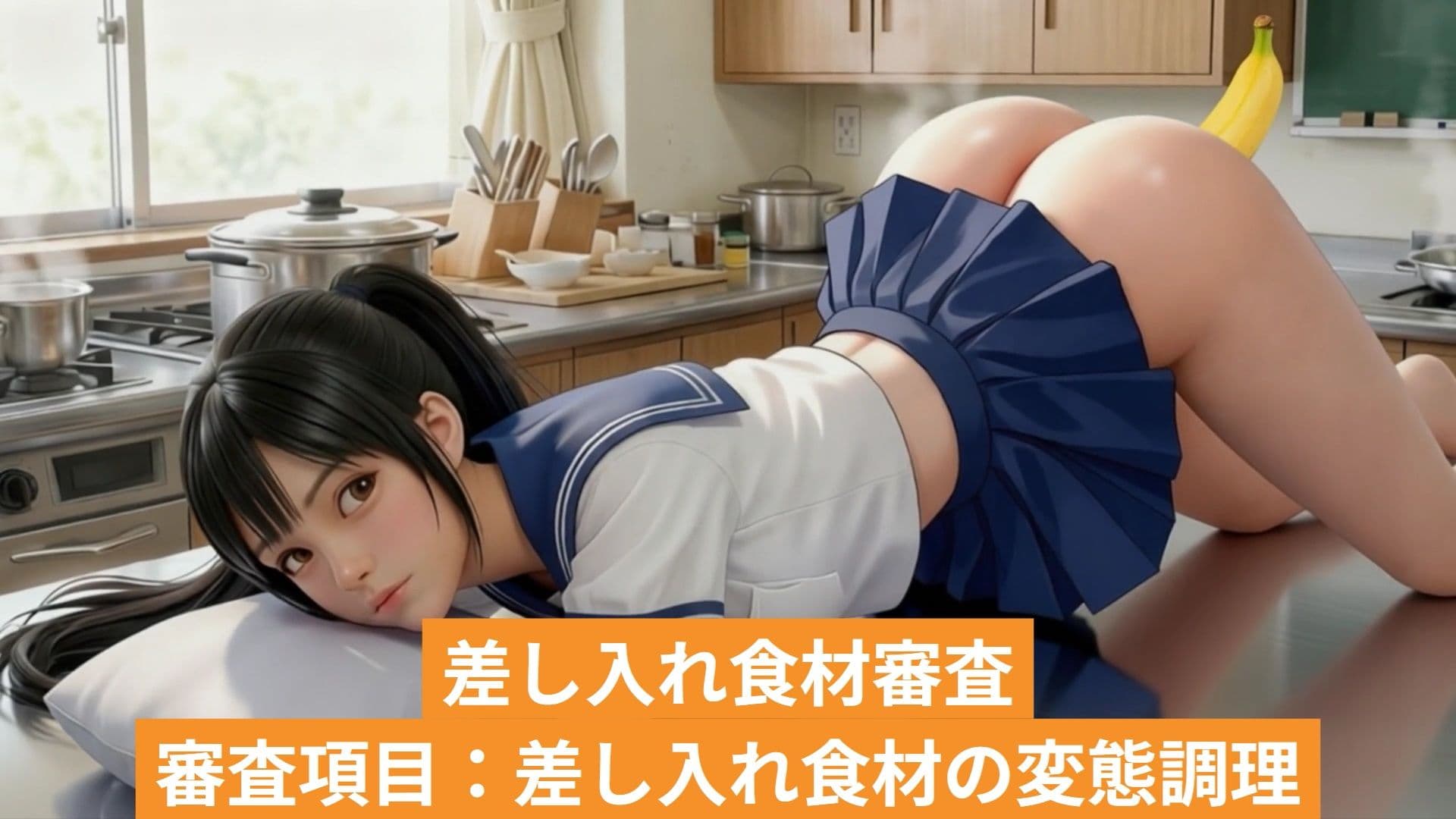 裸にエプロン 学園対抗変態お料理対決 サンプル3