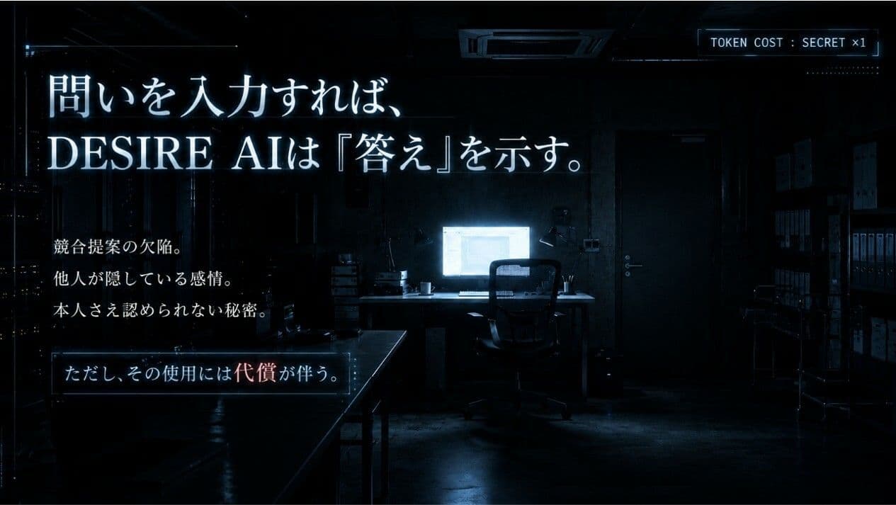 DESIRE AI -秘密解析AI- サンプル2