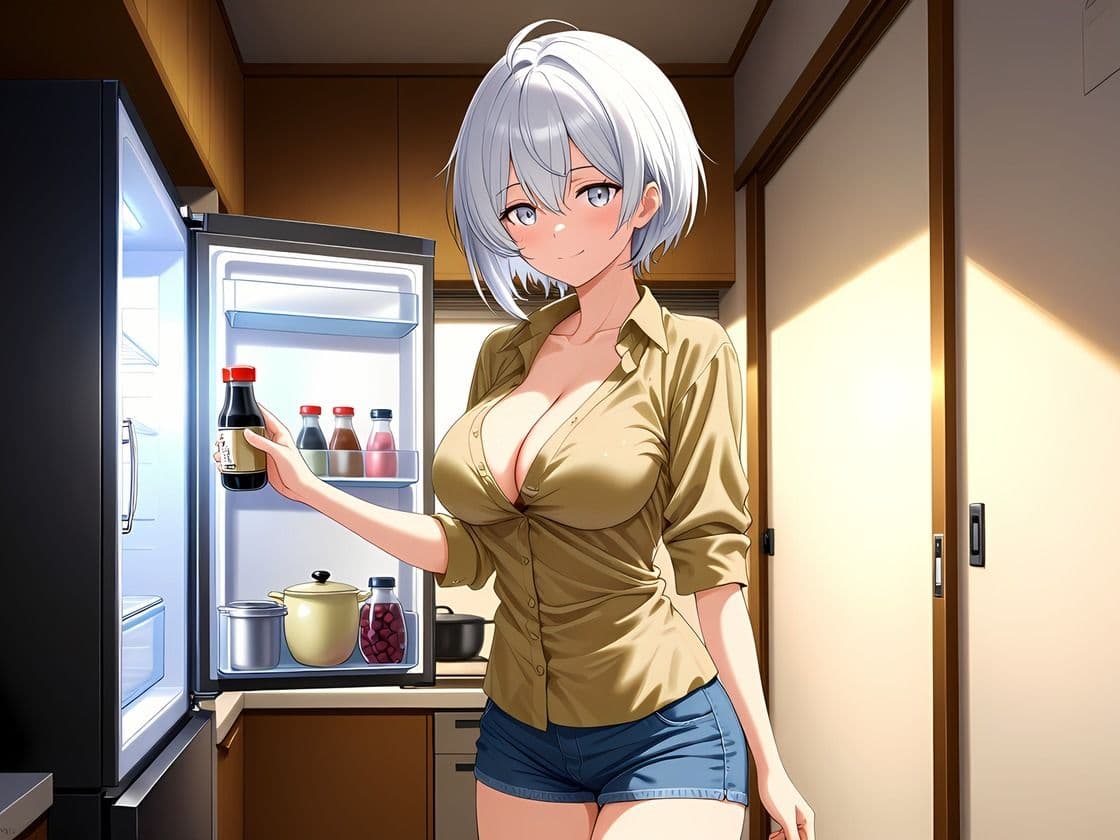 巨乳銀髪王子様幼馴染とえっちがしたい サンプル9