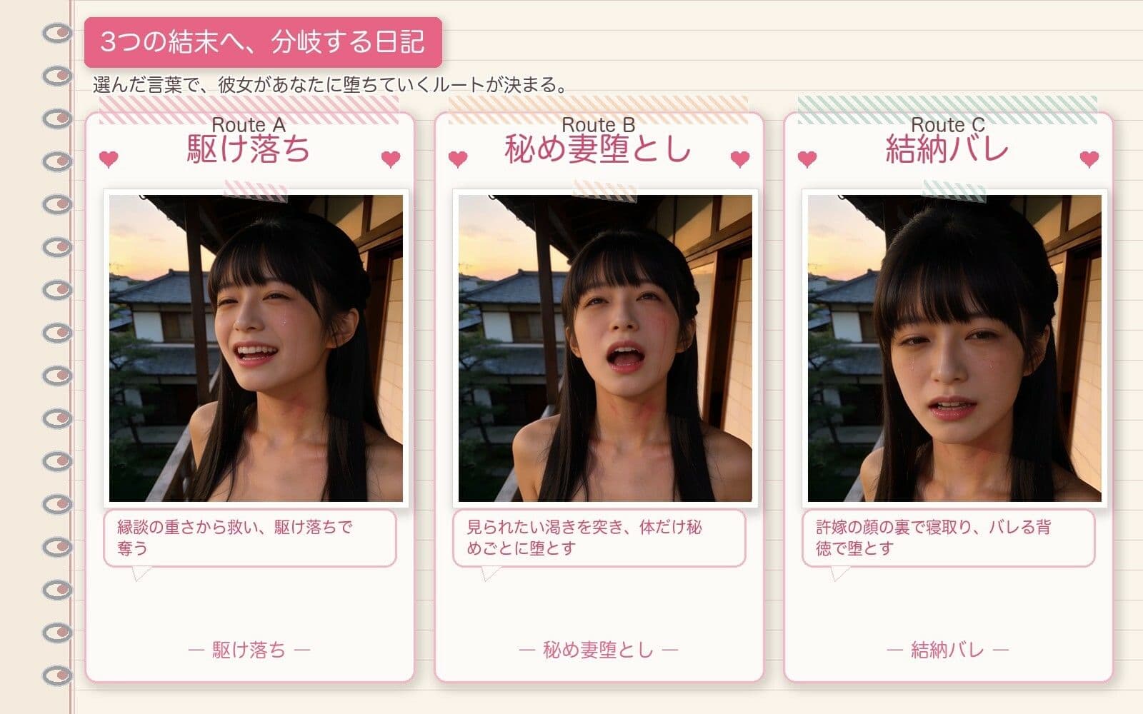 許嫁と縁側の約束 サンプル3