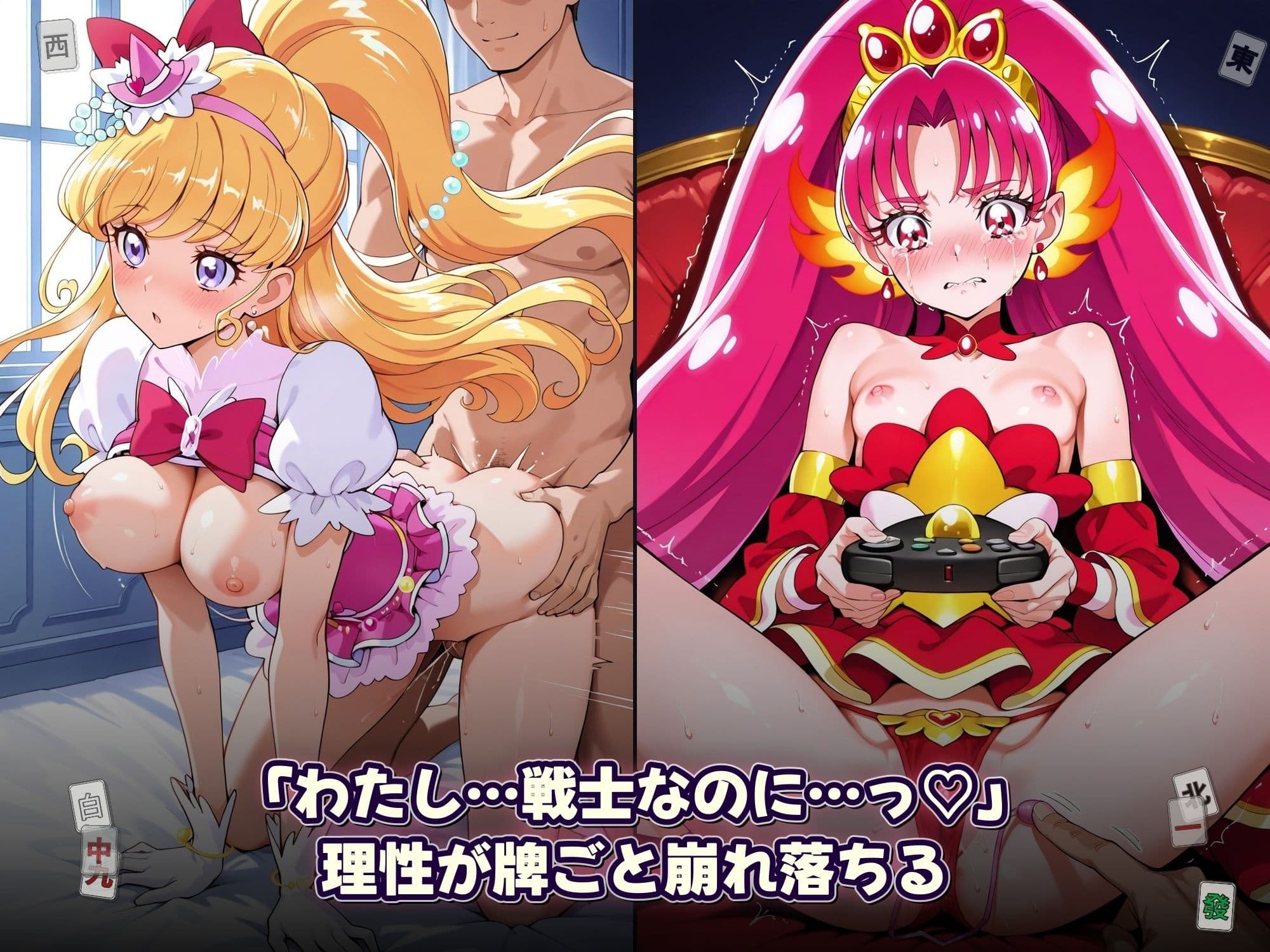 プリティ脱衣麻雀 〜魔法戦士 種付け堕とし対局〜 サンプル10