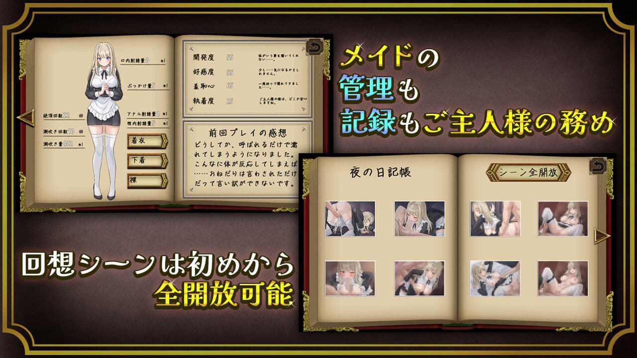 事務的メイドはザコまんこ サンプル3