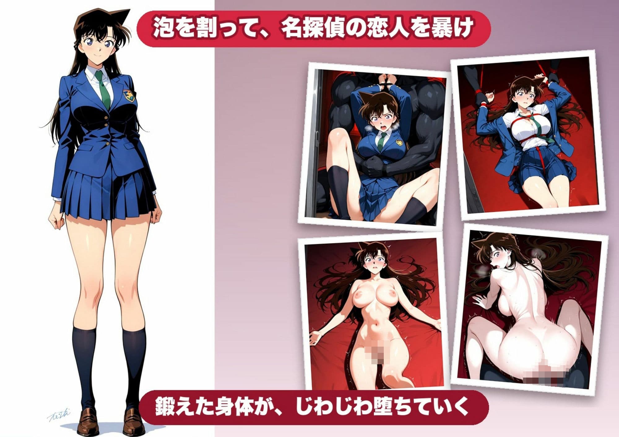 名探偵コ〇ン 漆黒の強〇魔（レイパー） サンプル2