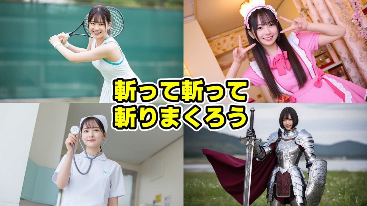 剣豪・斬撃脱衣ゲーム 111人斬り！！ 〜即ハメ無許可中出し精液量10000倍〜 サンプル8