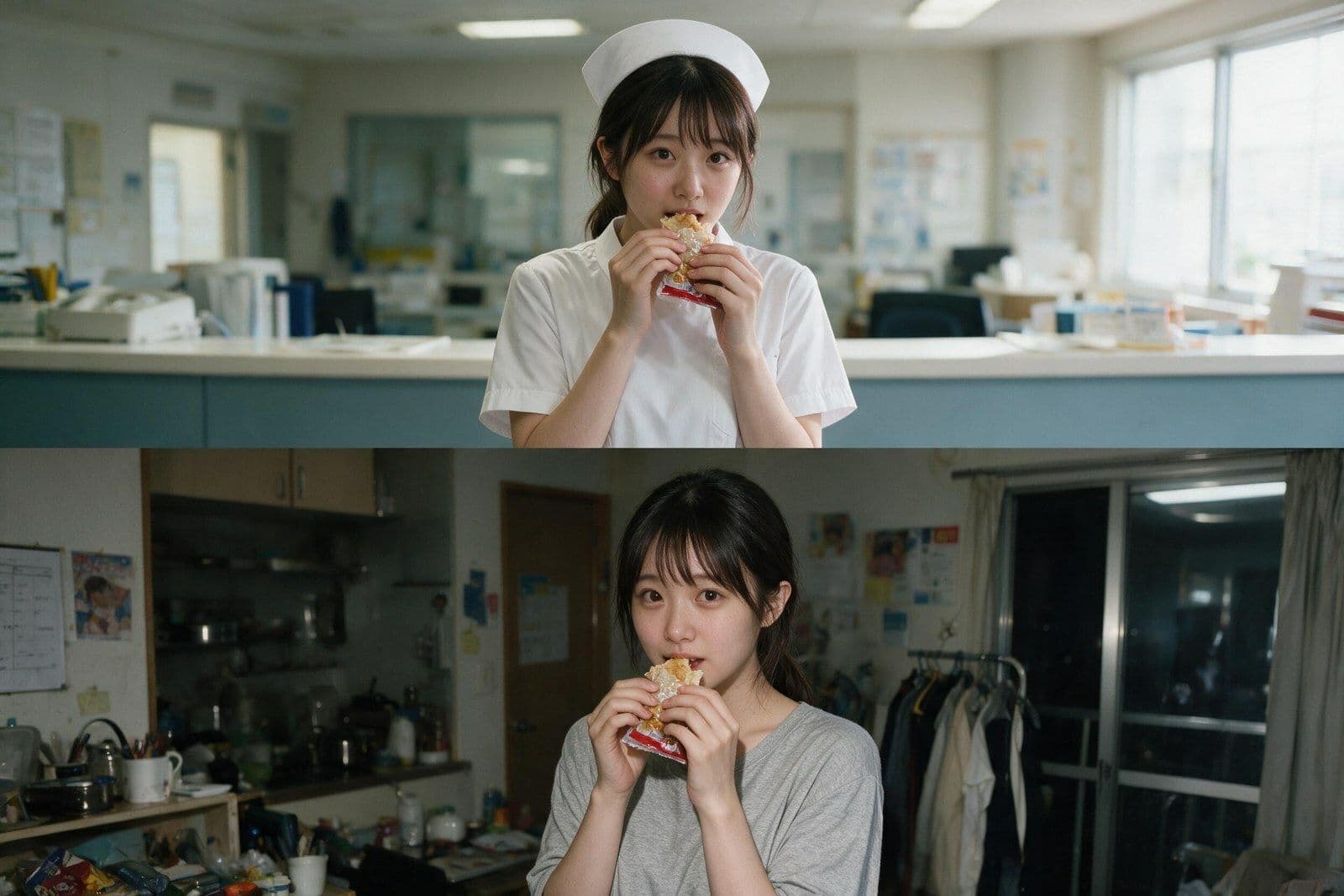 ≪実写級≫白衣の下と、帰宅後 〜ナース（24）の部屋に仕掛けた28本≫ サンプル5