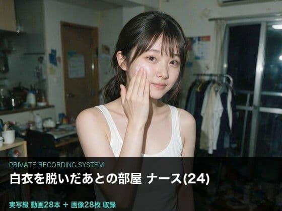 ≪実写級≫白衣の下と、帰宅後 〜ナース（24）の部屋に仕掛けた28本≫