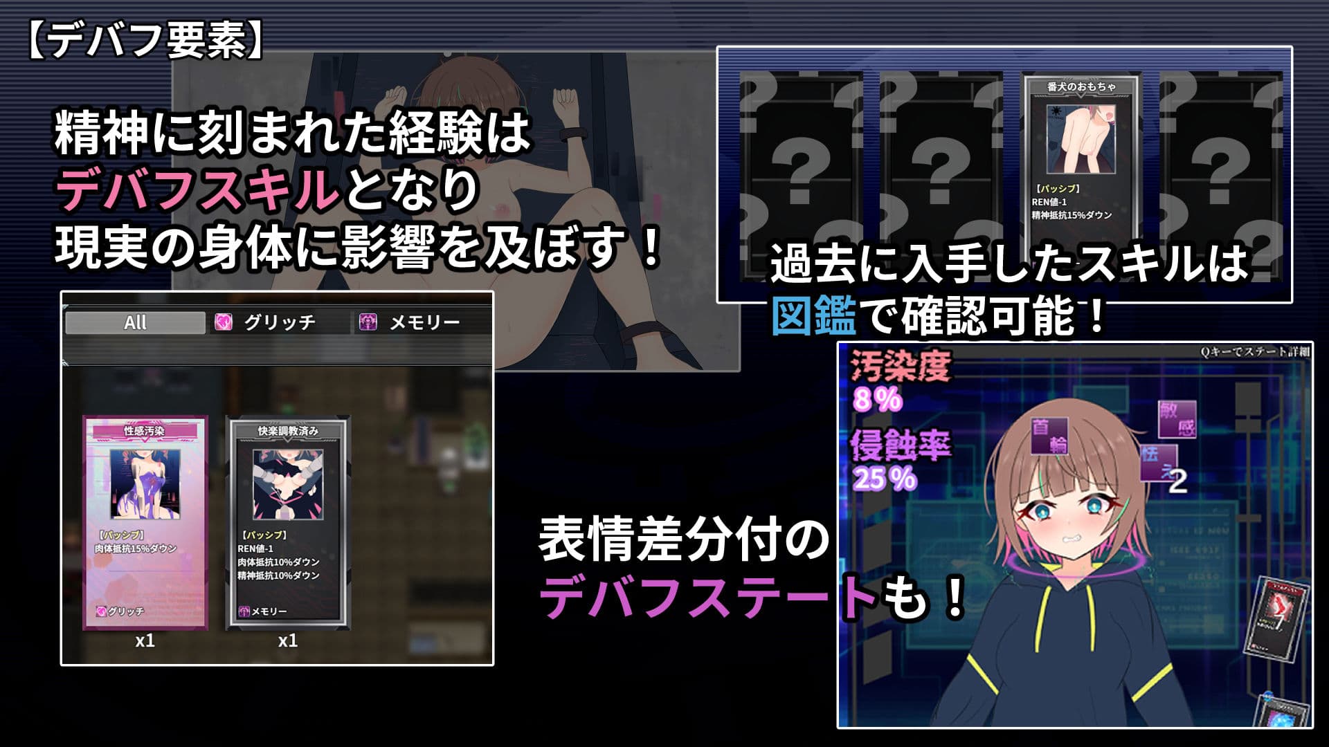 幻装少女ナギ -サイバーエロトラップダンジョン潜行録- サンプル4