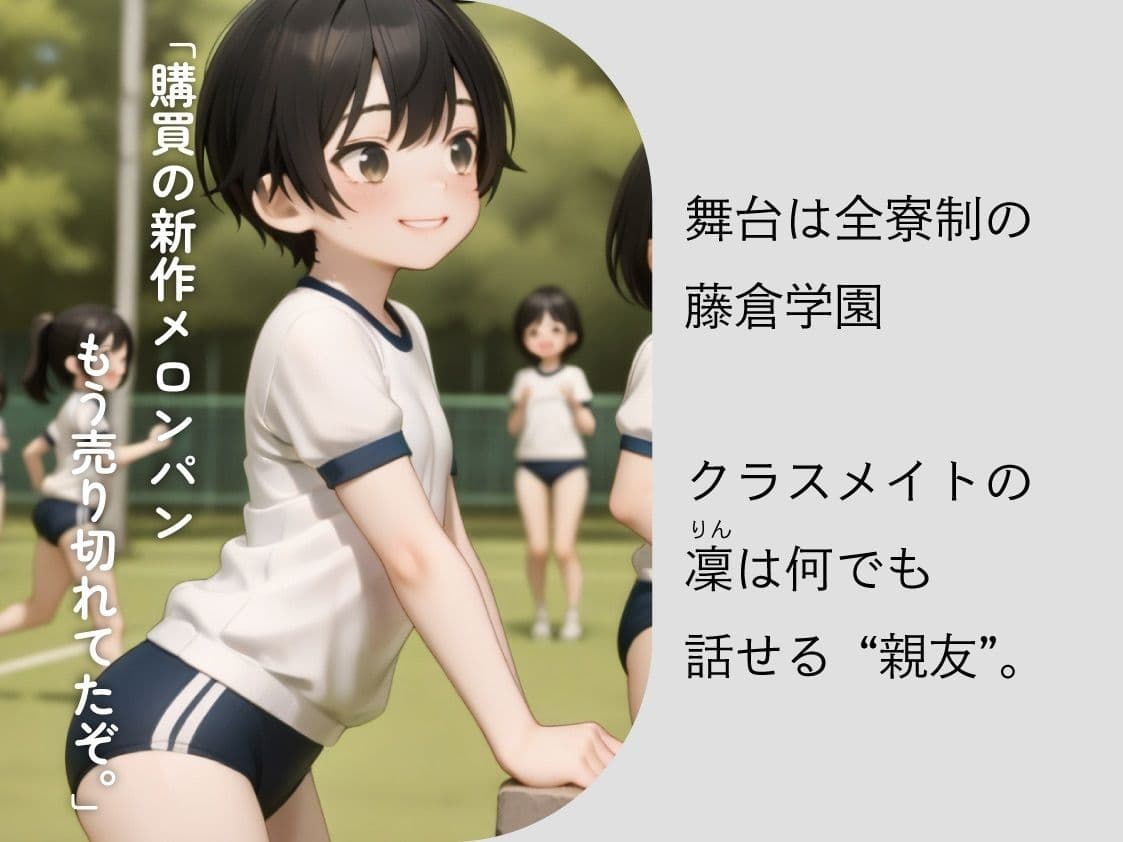 親友と、セックスしてみた。〜先輩に恋するボクっ娘委員長・凜〜【フルアニメ・フルボイス】 サンプル2