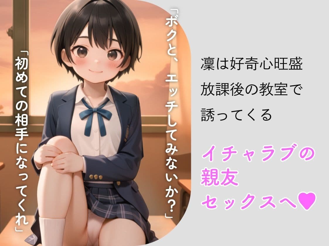 親友と、セックスしてみた。〜先輩に恋するボクっ娘委員長・凜〜【フルアニメ・フルボイス】 サンプル4
