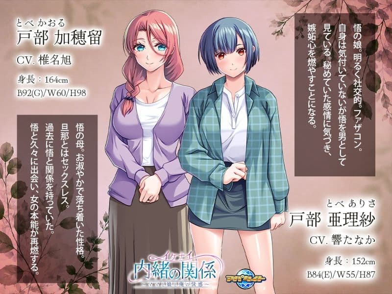イケナイ内緒の関係〜ママと娘と俺の快感〜 サンプル2