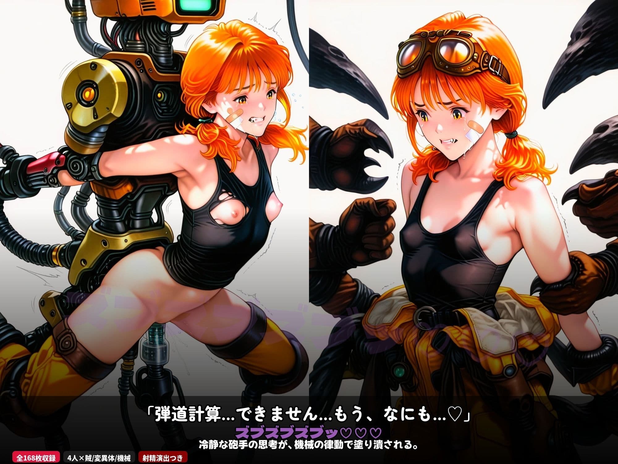 フルメタルサバイバー   〜鋼鉄美女ヒロイン、荒野に堕つ〜  美女と戦車と荒野のヴァンサバライク サンプル4