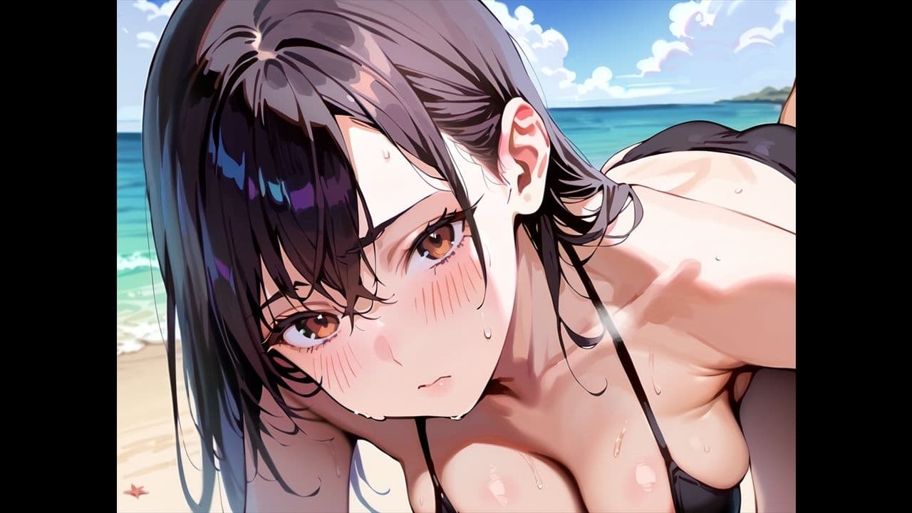 あの夏、憧れの先輩と二人きりの海水浴。 サンプル3
