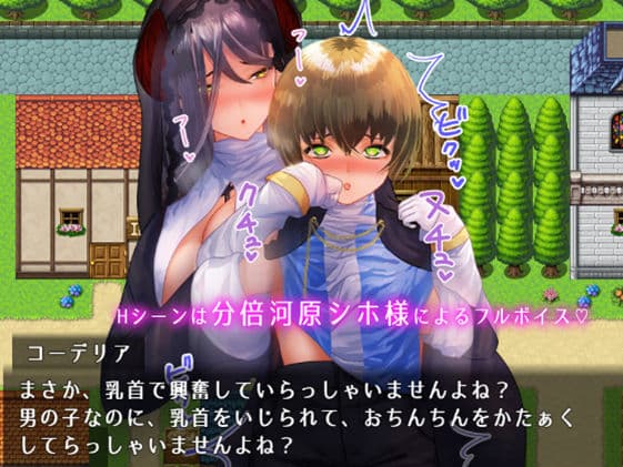 【体格差おねショタRPG】聖騎士様とサキュバス従者【逆レ○プBF】 サンプル8